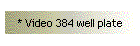* Video 384 well plate